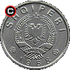 10 qindarek 1988 - monety Albanii