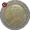 2 euro 2002-2006 - układ awersu do rewersu
