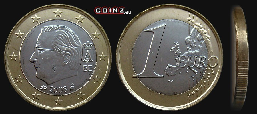 1 euro 2008 - Belgian coins