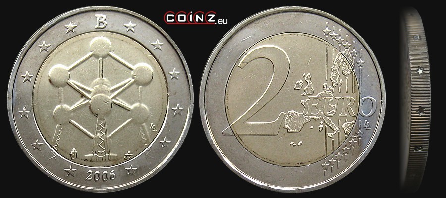 Coinzeu • 2 Euro 2006 Atomium Belgian Coins