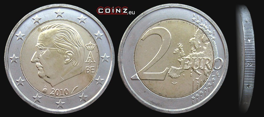2 euro 2009-2013 - Belgian coins