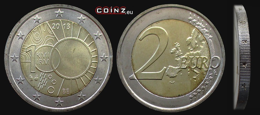 2 euro 2013 Royal Meteorological Institute - Belgian coins