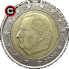 2 euro 2000-2006 - układ awersu do rewersu