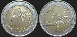 Belgian coins - 2 euro 2008