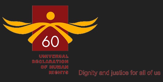 Logo obchodów sześćdziesięciolecia Powszechnej Deklaracji Praw Człowieka