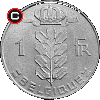 1 frank 1950-1988 (francuska) - monety Belgii