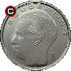 1 frank 1989-1993 (niderlandzka) - monety Belgii