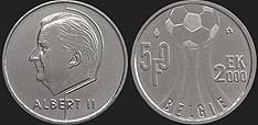 monety Belgii - 50 franków 2000 EURO 2000 nl.