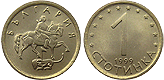 Monety Bułgarii - 1 stotinka 1999