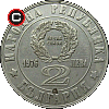 2 leva 1976 April Uprising - Bulgarian coins