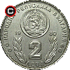 2 lewy 1980 Mundial Hiszpania '82 - monety Bułgarii