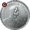 5 franków 1968-1981 - układ awersu do rewersu