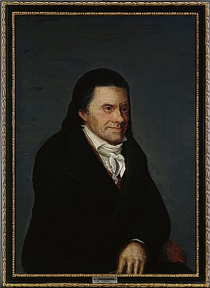 Johann Heinrich Pestalozzi na obrazie Schönera z ok. 1804 r.