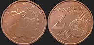 Cypriot coins - 2 euro cent from 2008