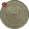 2 centy 1985-1990 - monety Cypru