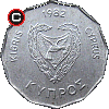 5 milów 1982 - monety Cypru