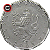 2 korony od 1993 - monety Czech