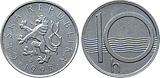 Czech coins - 10 haleru 1993-2003
