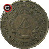 20 fenigów 1969-1990 - układ awersu do rewersu