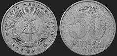 Monety Niemiec - 50 fenigów 1958
