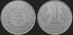 Monety Niemiec - 1 marka 1973-1990
