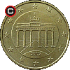 50 euro cent 2002-2004 - obverse to reverse alignment