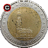 2 euro 2008 Hamburg (old reverse) - obverse to reverse alignment
