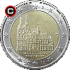 2 euro 2011 Nadrenia Północna - Westfalia - układ awersu do rewersu