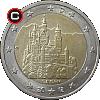 2 euro 2011 Bavaria - obverse to reverse alignment