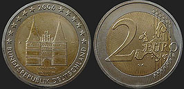 Monety Niemiec - 2 euro 2006 Szlezwik-Holsztyn