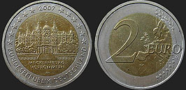 Monety Niemiec - 2 euro 2007 Meklemburgia - Pomorze Przednie