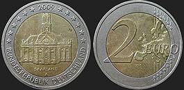 Monety Niemiec - 2 euro 2009 Saara