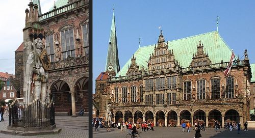 The City Hall in Bremen
