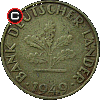 10 fenigów 1949 - monety niemieckie