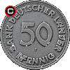 50 fenigów 1949 - monety niemieckie