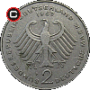 2 mark 1970-1987 Theodor Heuss - Coins of Germany