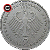 2 mark 1979-1993 Kurt Schumacher - Coins of Germany
