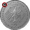 2 marki 1988-1996 Ludwik Erhard - monety niemieckie