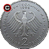 2 marki 1994-1996 Willy Brandt - monety niemieckie