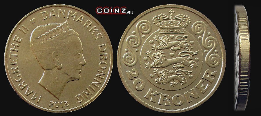 20 kroner from 2013  - coins of Denmark