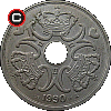 5 koron od 1990 - układ awersu do rewersu