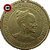 10 koron 2001-2002 - układ awersu do rewersu