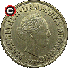 20 koron 1990-1993 - układ awersu do rewersu