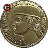 20 koron 1995 - 1000 Lat Monety Duńskiej - układ awersu do rewersu