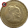 20 kroner 2005 Towers - Lighthouse on Nólsoy - obverse to reverse alignment