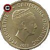 10 kroner from 2013  - obverse to reverse alignment