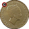 20 koron od 2013  - układ awersu do rewersu