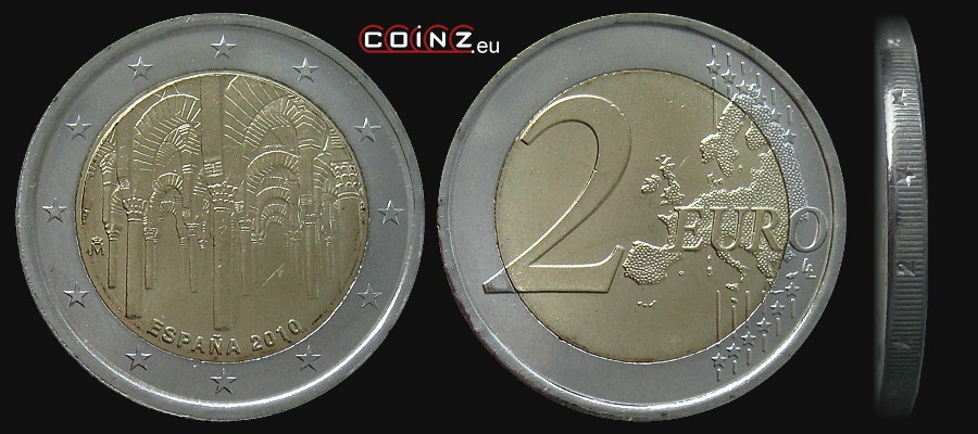 2 euro 2010 Kordoba - monety Hiszpanii