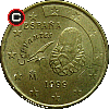10 euro centów 1999-2006 - układ awersu do rewersu