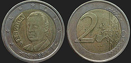 Monety Hiszpanii - 2 euro 1999-2006
